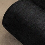 Fauteuil inclinable intemporel en tissu | Accoudoirs et repose-pieds rembourrés | Fauteuil inclinable d'appoint pour salon