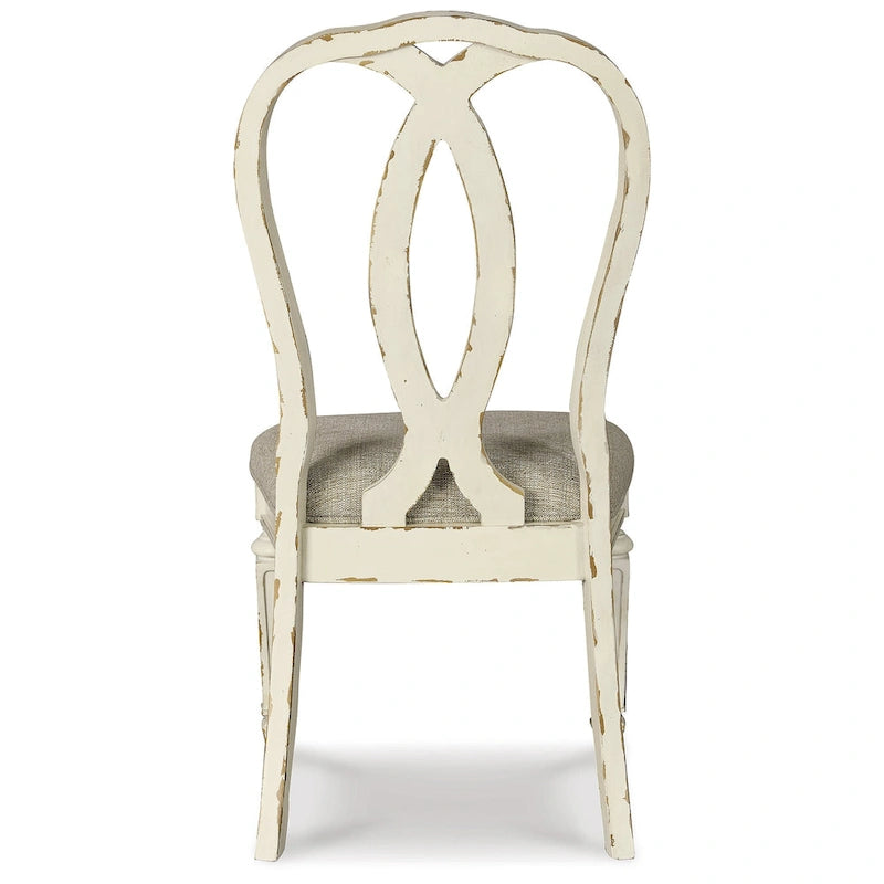 Ensemble de salle à manger 9 pièces blanc/marron Realyn Signature Design by Ashley