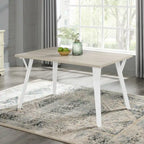 Ensembles de tables et chaises de salle à manger en bois avec chaises Windsor pour cuisine et salle à manger