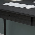 Kerrogee 39,4 Pouces Bureau d'ordinateur en Bois avec 2 Tiroirs - 4 Couleurs