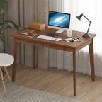 Kerrogee 39,4 Pouces Bureau d'ordinateur en Bois avec 2 Tiroirs - 4 Couleurs