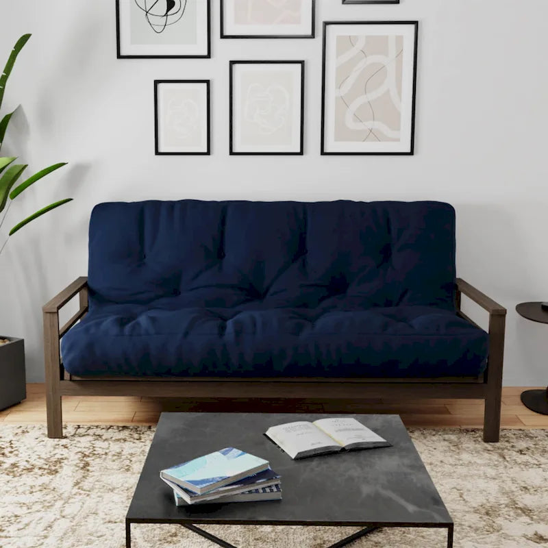 Matelas de futon jumeau en mousse à mémoire de forme gel 10" | Fabriqué à la main aux États-Unis | Canapé-lit confort rafraîchissant
