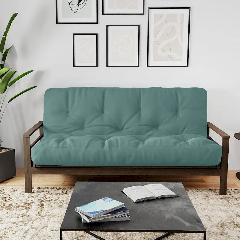Matelas de futon jumeau en mousse à mémoire de forme gel 10" | Fabriqué à la main aux États-Unis | Canapé-lit confort rafraîchissant