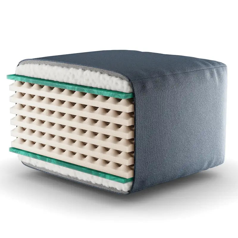 Matelas de futon jumeau en mousse à mémoire de forme gel 10" | Fabriqué à la main aux États-Unis | Canapé-lit confort rafraîchissant