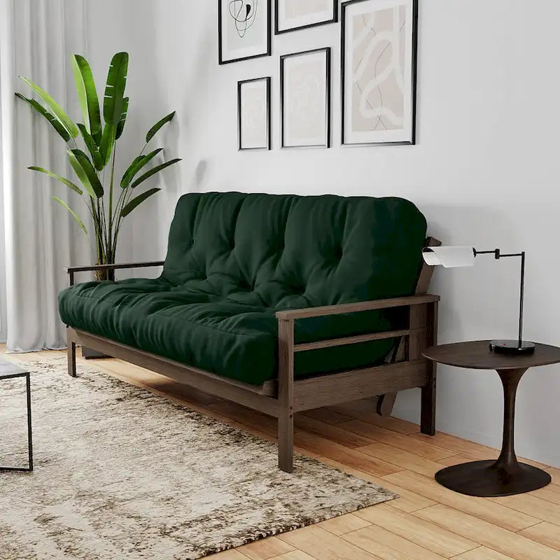 Matelas de futon jumeau en mousse à mémoire de forme gel 10" | Fabriqué à la main aux États-Unis | Canapé-lit confort rafraîchissant