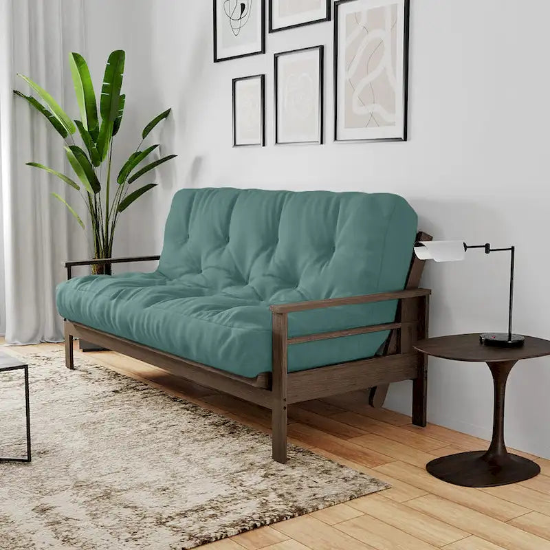 Matelas de futon jumeau en mousse à mémoire de forme gel 10" | Fabriqué à la main aux États-Unis | Canapé-lit confort rafraîchissant