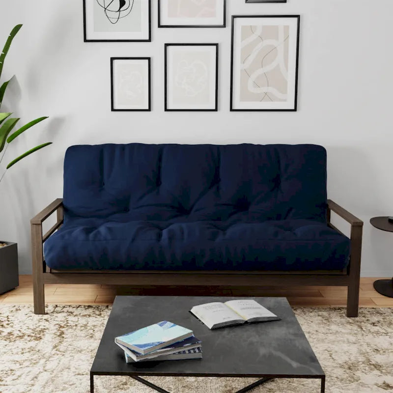 Matelas de futon jumeau en mousse à mémoire de forme gel 10" | Fabriqué à la main aux États-Unis | Canapé-lit confort rafraîchissant
