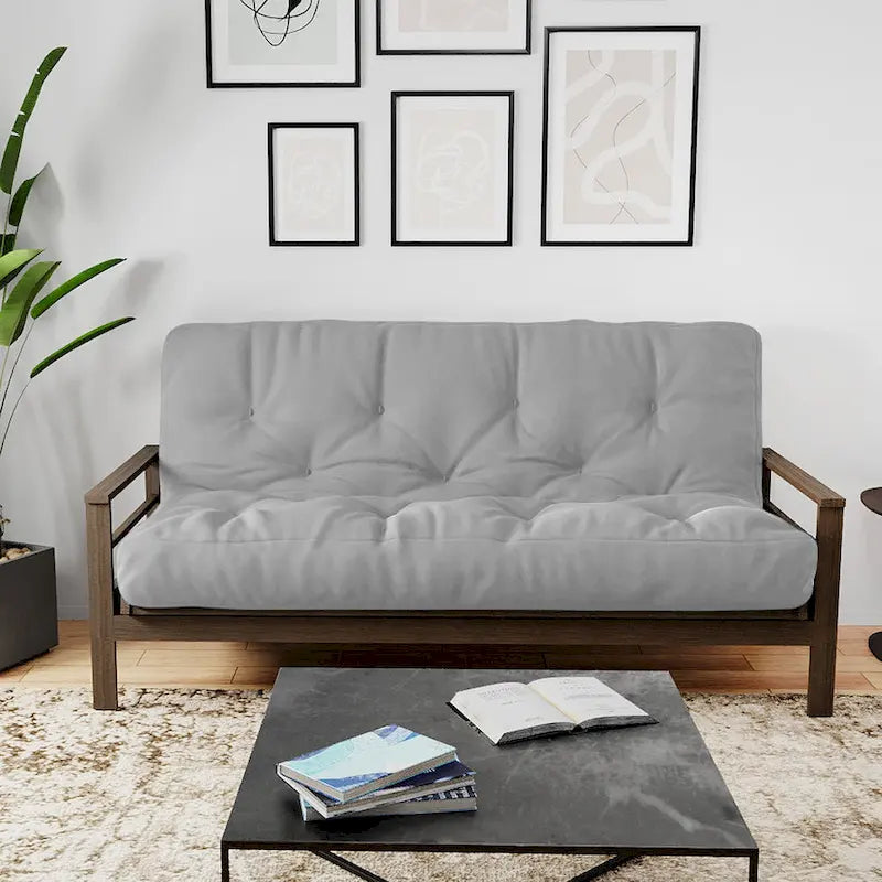 Matelas de futon jumeau en mousse à mémoire de forme gel 10" | Fabriqué à la main aux États-Unis | Canapé-lit confort rafraîchissant