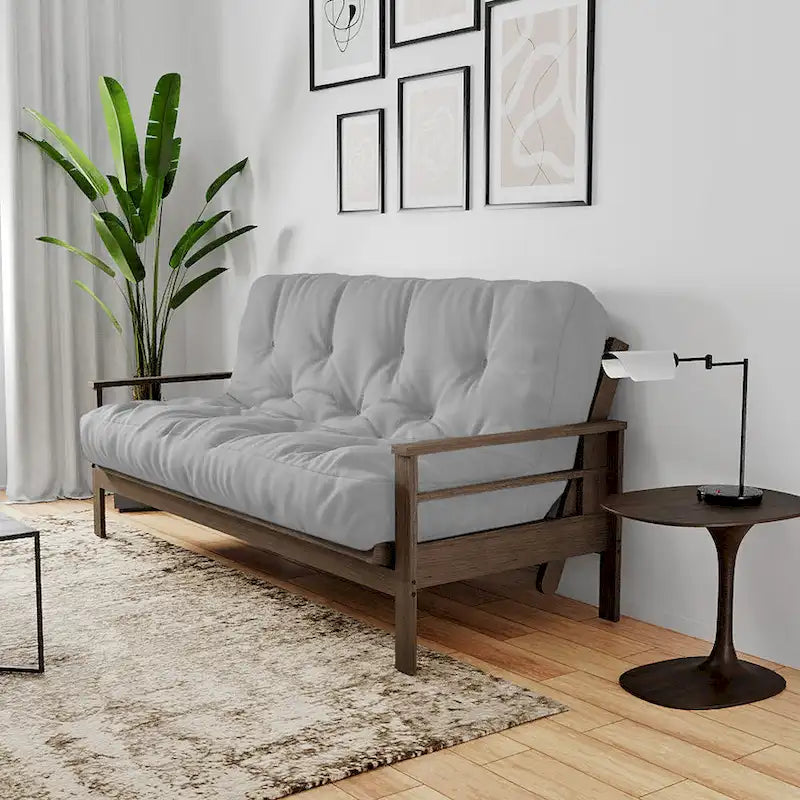 Matelas de futon jumeau en mousse à mémoire de forme gel 10" | Fabriqué à la main aux États-Unis | Canapé-lit confort rafraîchissant