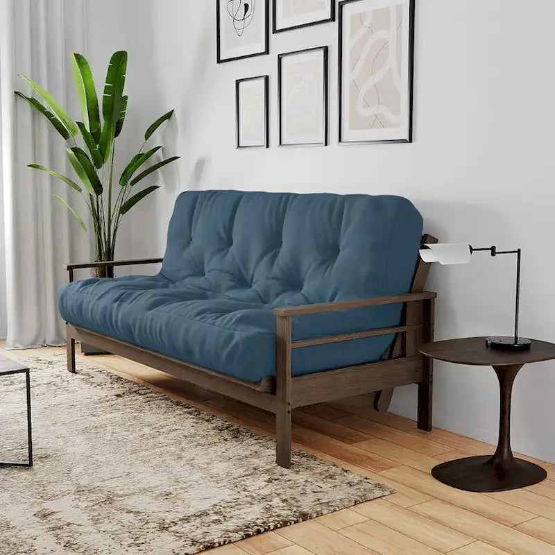 Matelas de futon jumeau en mousse à mémoire de forme gel 10" | Fabriqué à la main aux États-Unis | Canapé-lit confort rafraîchissant