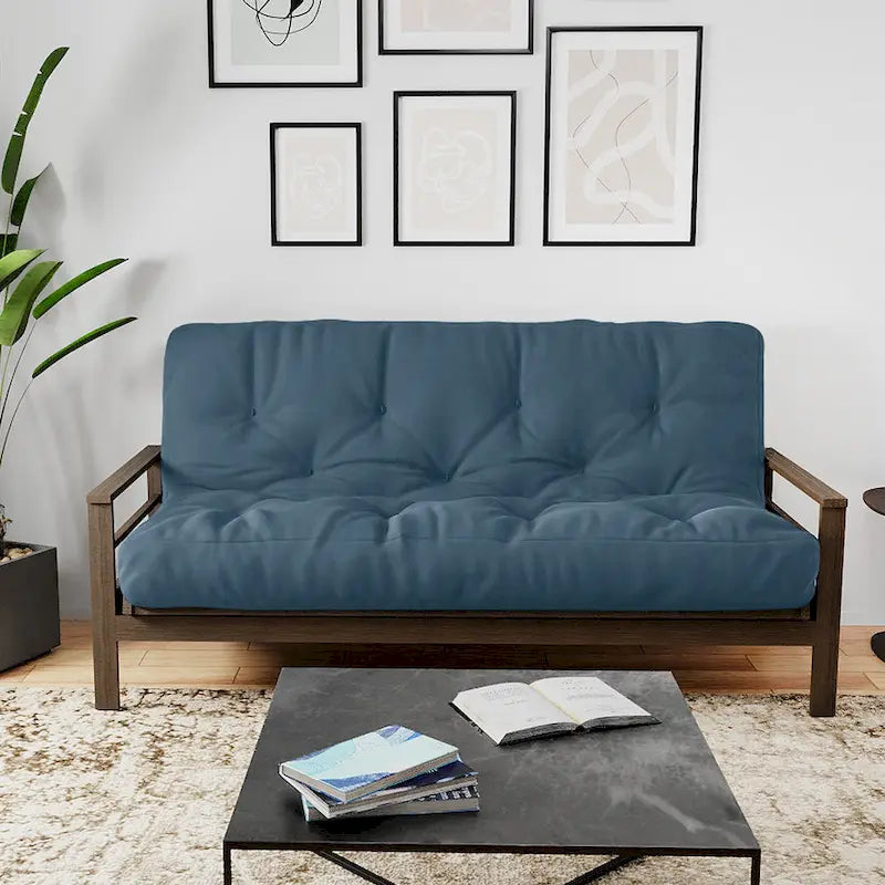 Matelas de futon jumeau en mousse à mémoire de forme gel 10" | Fabriqué à la main aux États-Unis | Canapé-lit confort rafraîchissant