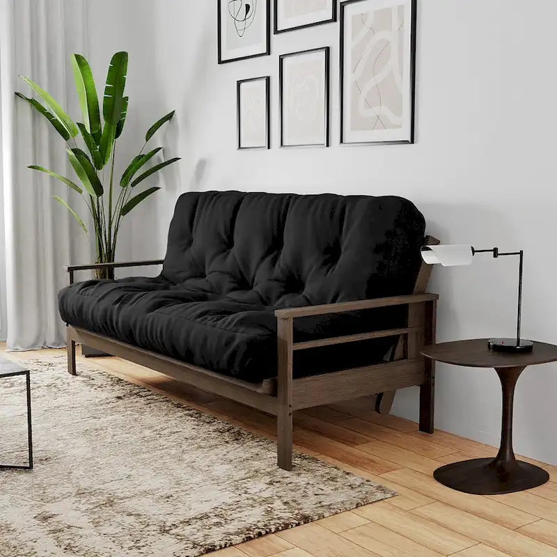 Matelas de futon jumeau en mousse à mémoire de forme gel 10" | Fabriqué à la main aux États-Unis | Canapé-lit confort rafraîchissant