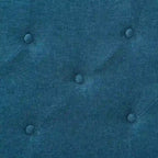 Cadre de lit capitonné avec boutons, taille double