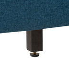 Cadre de lit capitonné avec boutons, taille double