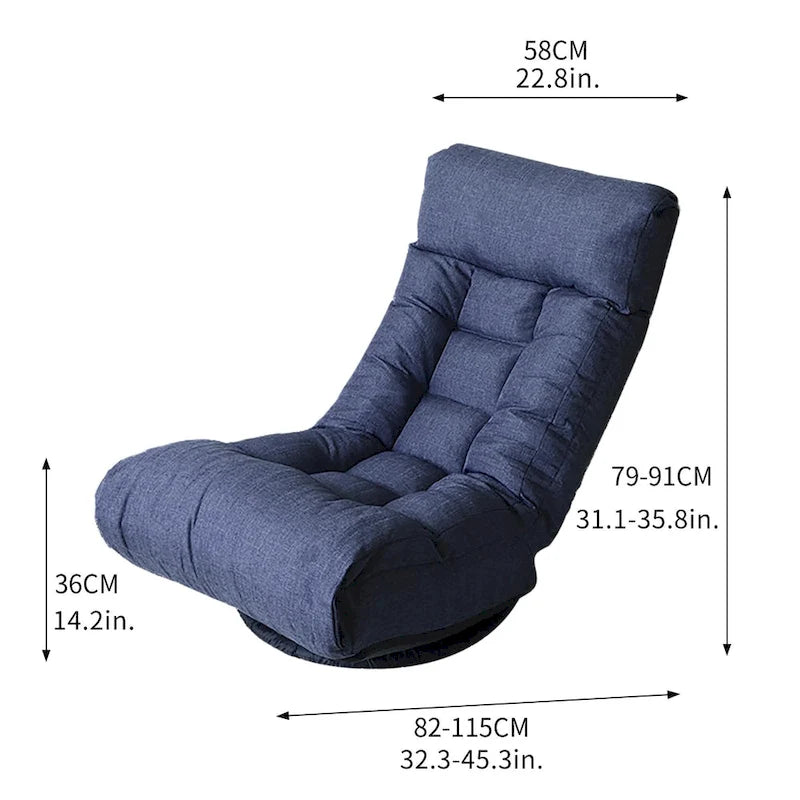 Moda, fauteuil de sol inclinable une place