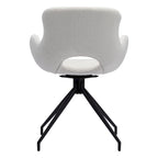 Lot de 2 chaises de salle à manger pivotantes - N/A