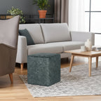 Tabouret carré/tabouret de coiffeuse avec coussin en tissu