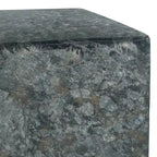 Tabouret carré/tabouret de coiffeuse avec coussin en tissu
