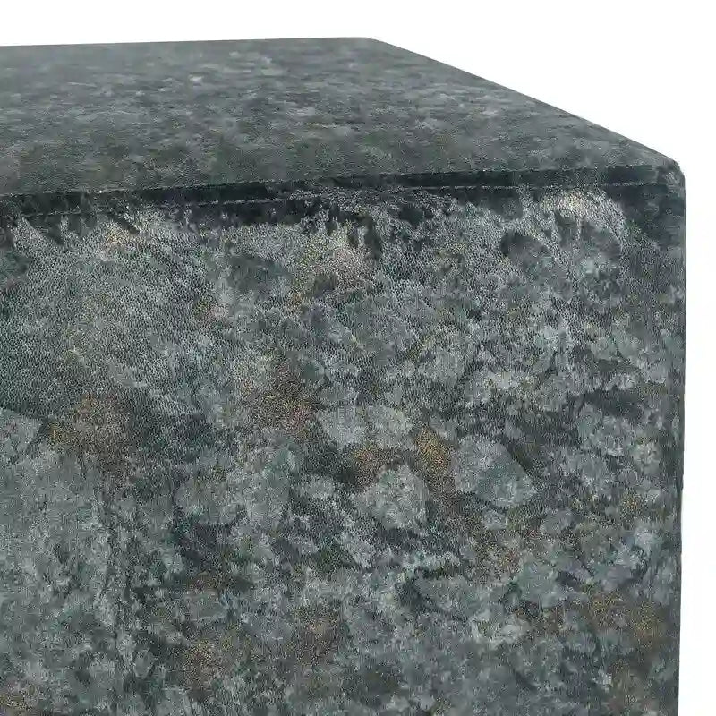 Tabouret carré/tabouret de coiffeuse avec coussin en tissu