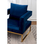 Fauteuil d'appoint contemporain rembourré Lenola de Roundhill Furniture