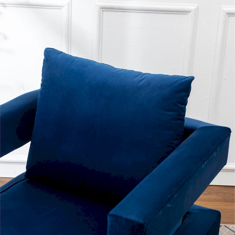 Fauteuil d'appoint contemporain rembourré Lenola de Roundhill Furniture