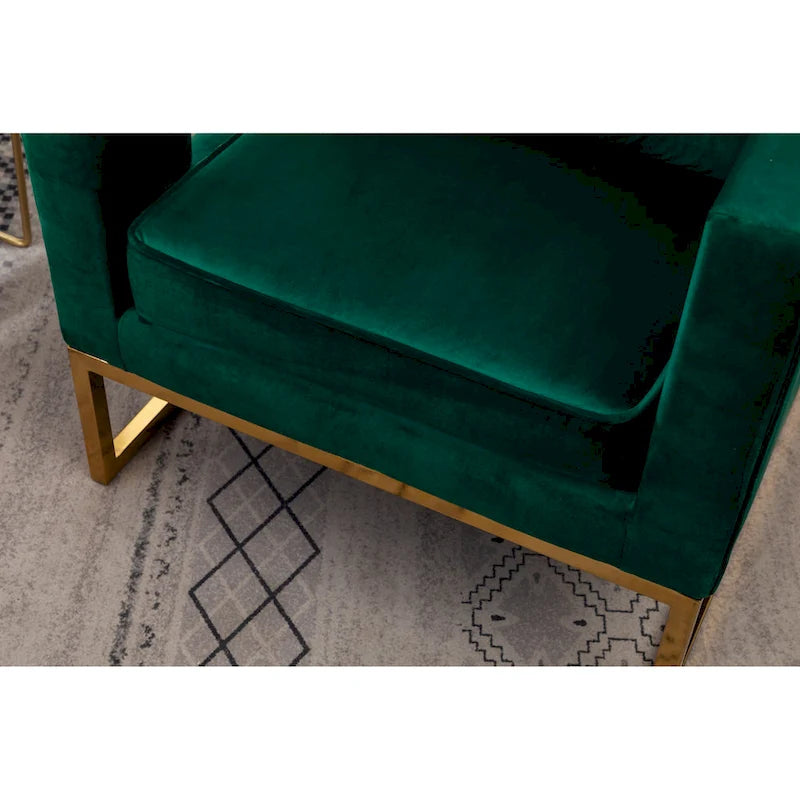 Fauteuil d'appoint contemporain rembourré Lenola de Roundhill Furniture