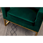 Fauteuil d'appoint contemporain rembourré Lenola de Roundhill Furniture