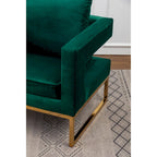 Fauteuil d'appoint contemporain rembourré Lenola de Roundhill Furniture