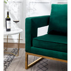 Fauteuil d'appoint contemporain rembourré Lenola de Roundhill Furniture