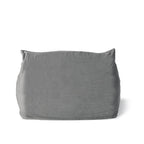 Fauteuil Pouf Surdimensionné en Velours avec Accoudoirs | Fauteuil de Salon Doux pour Adulte