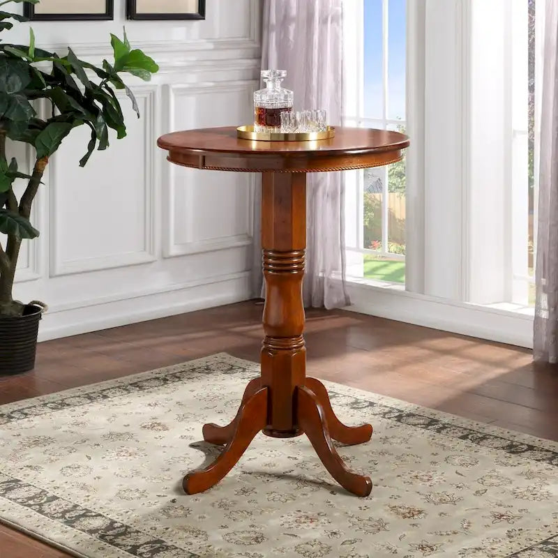 Table de pub en bois rond Spectator