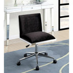 Bureau et chaise de bureau réglables en hauteur, en tissu, de style moderne