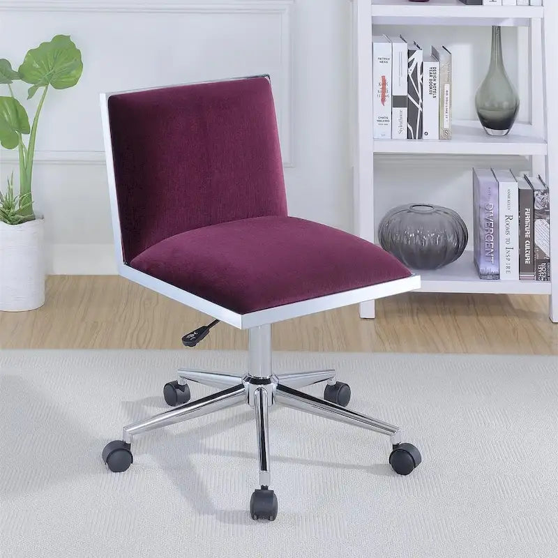 Bureau et chaise de bureau réglables en hauteur, en tissu, de style moderne