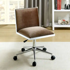 Bureau et chaise de bureau réglables en hauteur, en tissu, de style moderne