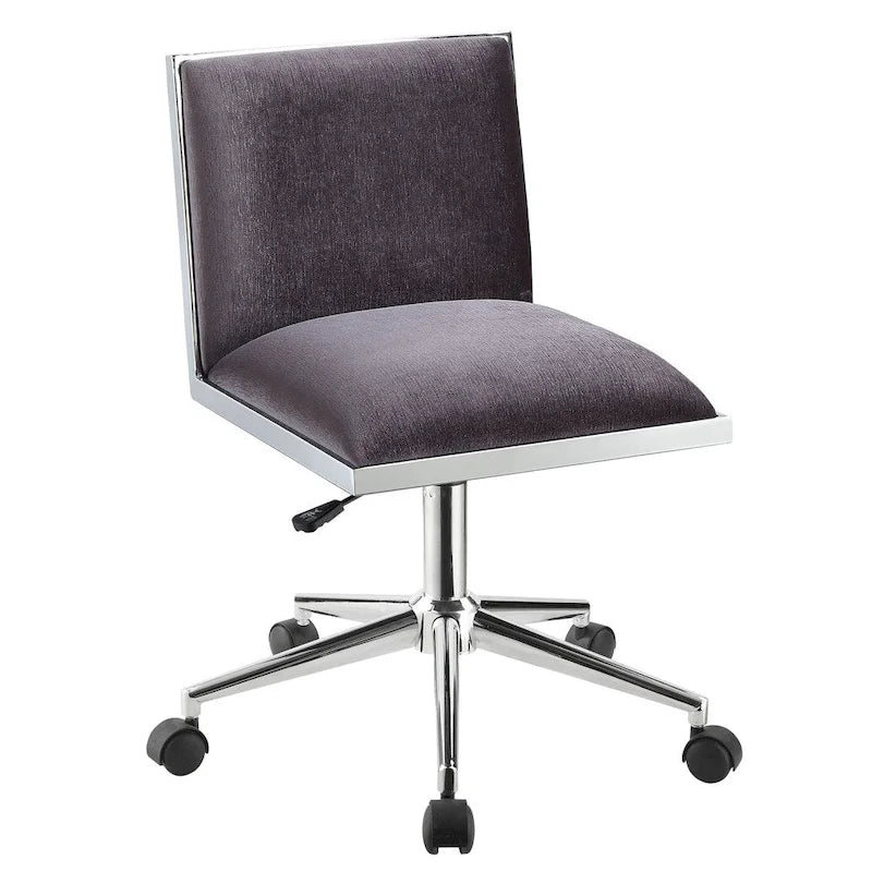 Bureau et chaise de bureau réglables en hauteur, en tissu, de style moderne