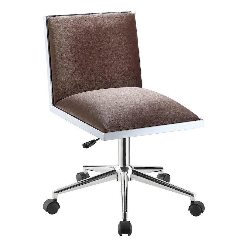 Bureau et chaise de bureau réglables en hauteur, en tissu, de style moderne