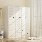 Armoire de chambre Armoire Armoire Dressing Tringle à vêtements Tiroir