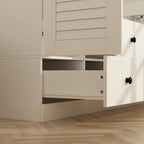Armoire de chambre Armoire Armoire Dressing Tringle à vêtements Tiroir