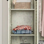 Armoire de chambre Armoire Armoire Dressing Tringle à vêtements Tiroir