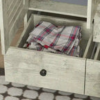 Armoire de chambre Armoire Armoire Dressing Tringle à vêtements Tiroir