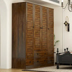 Armoire de chambre Armoire Armoire Dressing Tringle à vêtements Tiroir