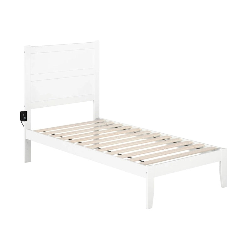 Lit simple NoHo blanc