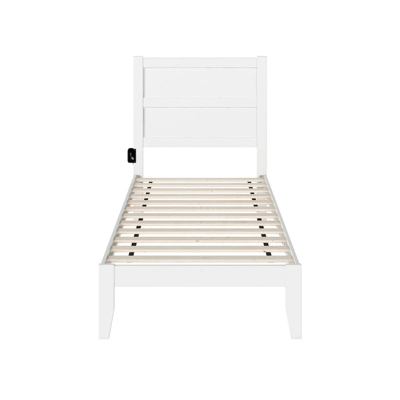 Lit simple NoHo blanc