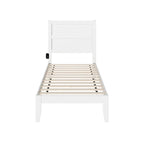 Lit simple NoHo blanc