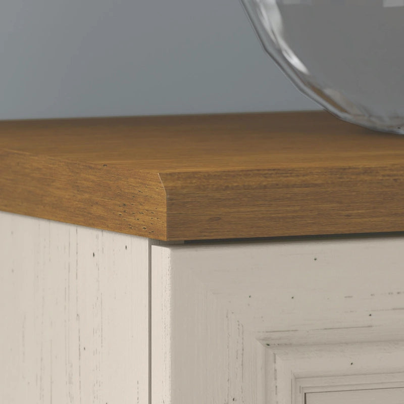 Bureau de 60 W avec huche et ensemble de rangement | Poste de travail pour bureau à domicile | Plusieurs finitions