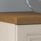 Bureau de 60 W avec huche et ensemble de rangement | Poste de travail pour bureau à domicile | Plusieurs finitions