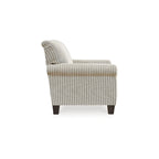 Fauteuil de salon marron/beige - 36 pouces de large x 36 pouces de profondeur x 36 pouces de hauteur