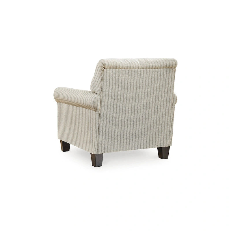 Fauteuil de salon marron/beige - 36 pouces de large x 36 pouces de profondeur x 36 pouces de hauteur