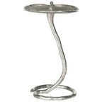 Table d'appoint glamour dorée | Cadre métallique orné | Table d'appoint décorative pour salon et chambre