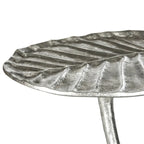 Table d'appoint glamour dorée | Cadre métallique orné | Table d'appoint décorative pour salon et chambre